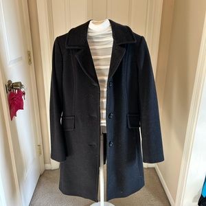 Anne Klein heavy winter peacoat size 2P